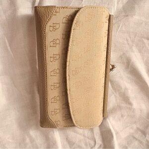 Dooney & Bourke Tan Monogram Wallet